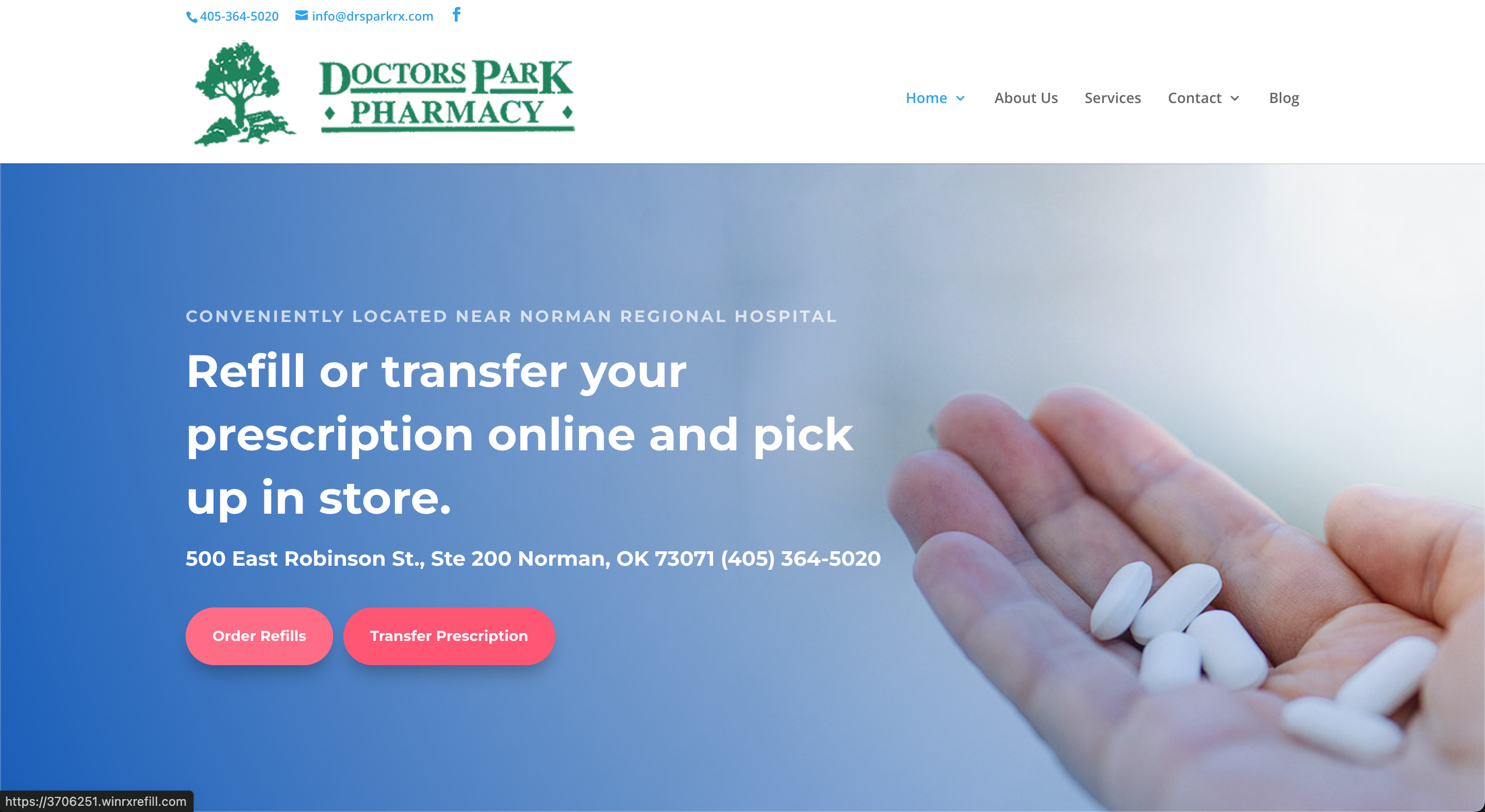 DrParkRx Website